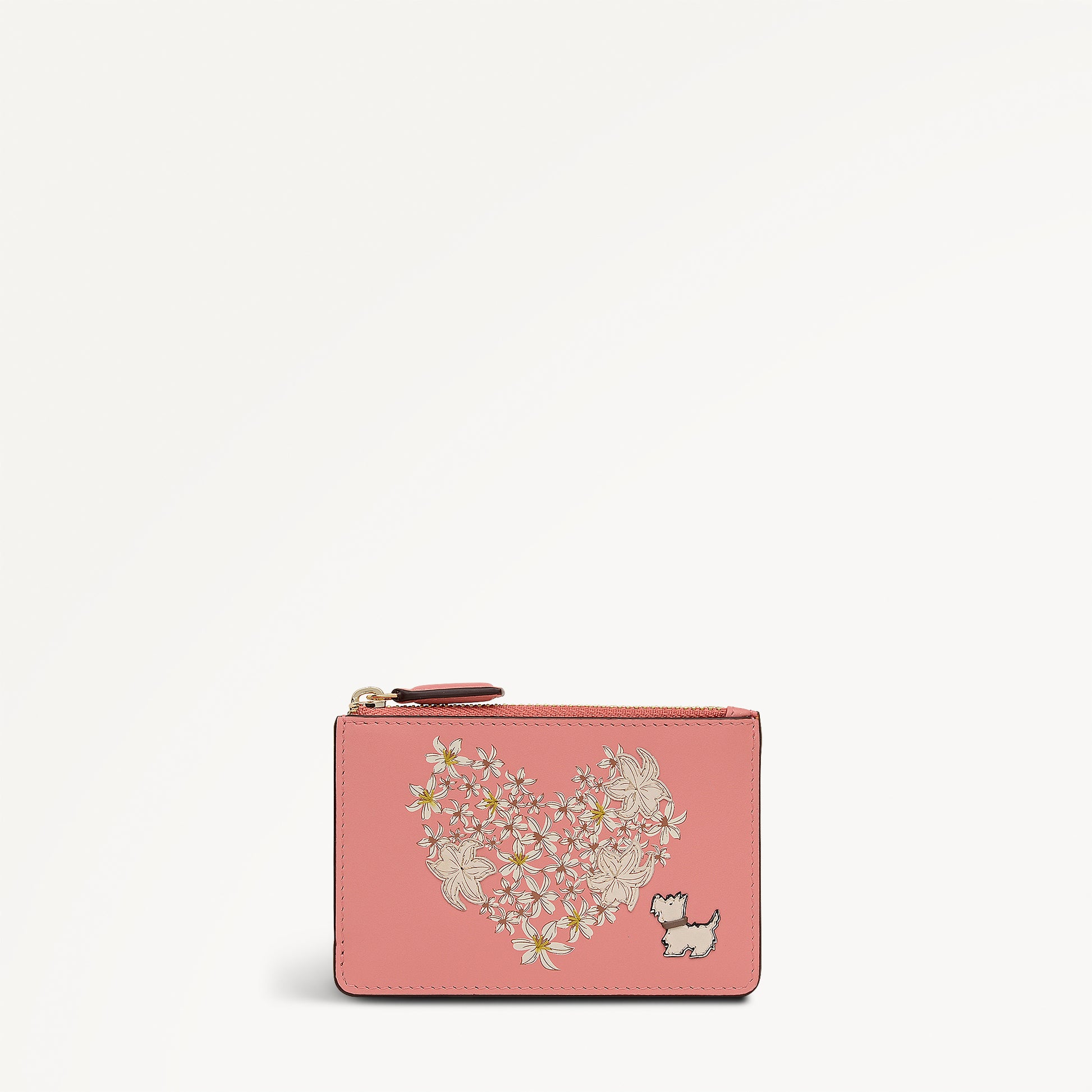 Love You Lots Small Zip Card & Coin Holder Tea Rose - 113359