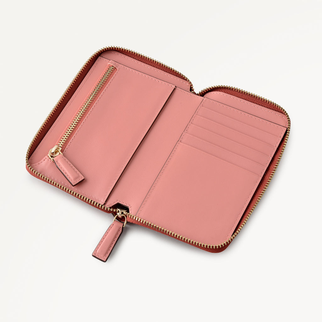 My Love Medium Zip Around Purse Claret - 113361