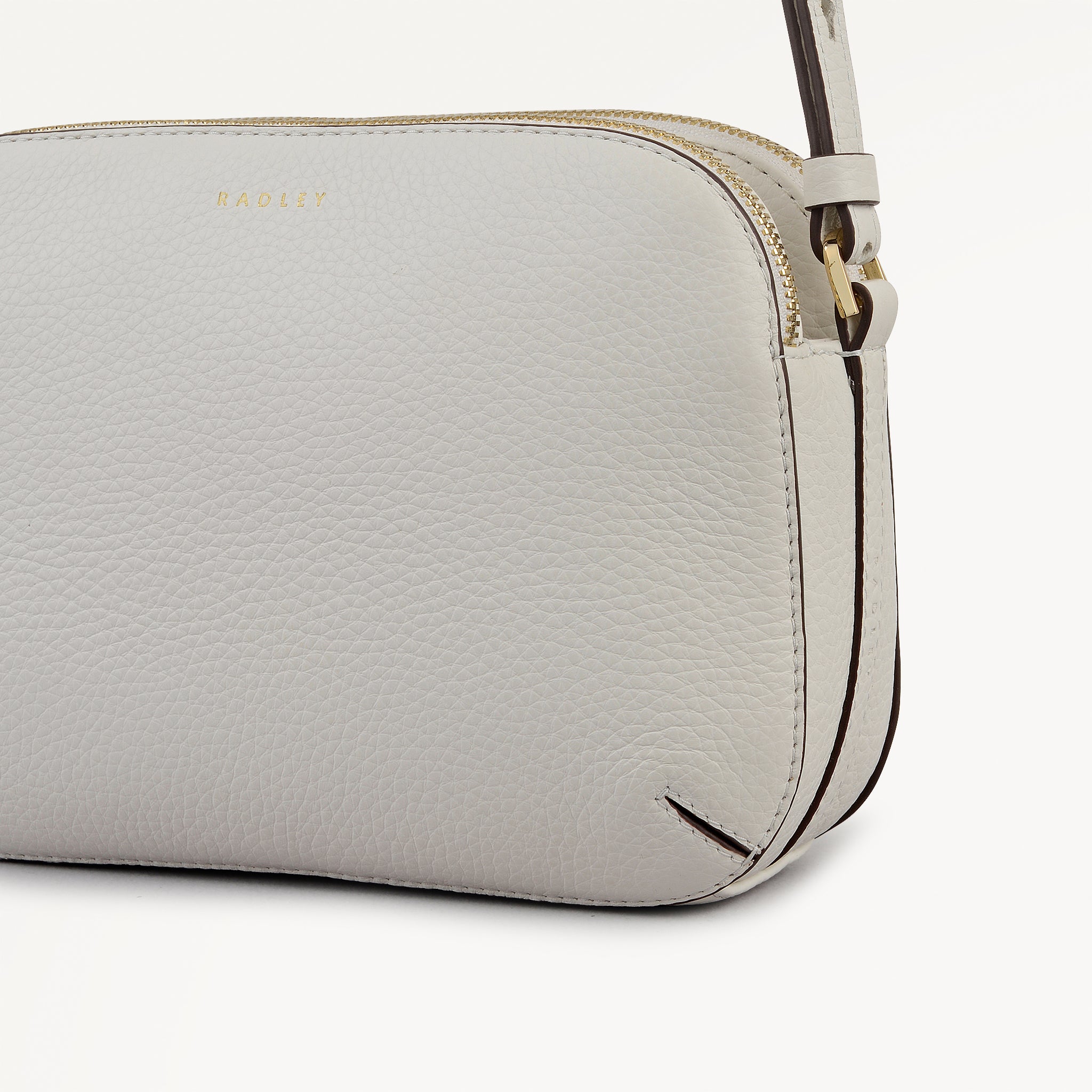 Dukes Place Medium Ziptop Cross Body Chalk - 113372