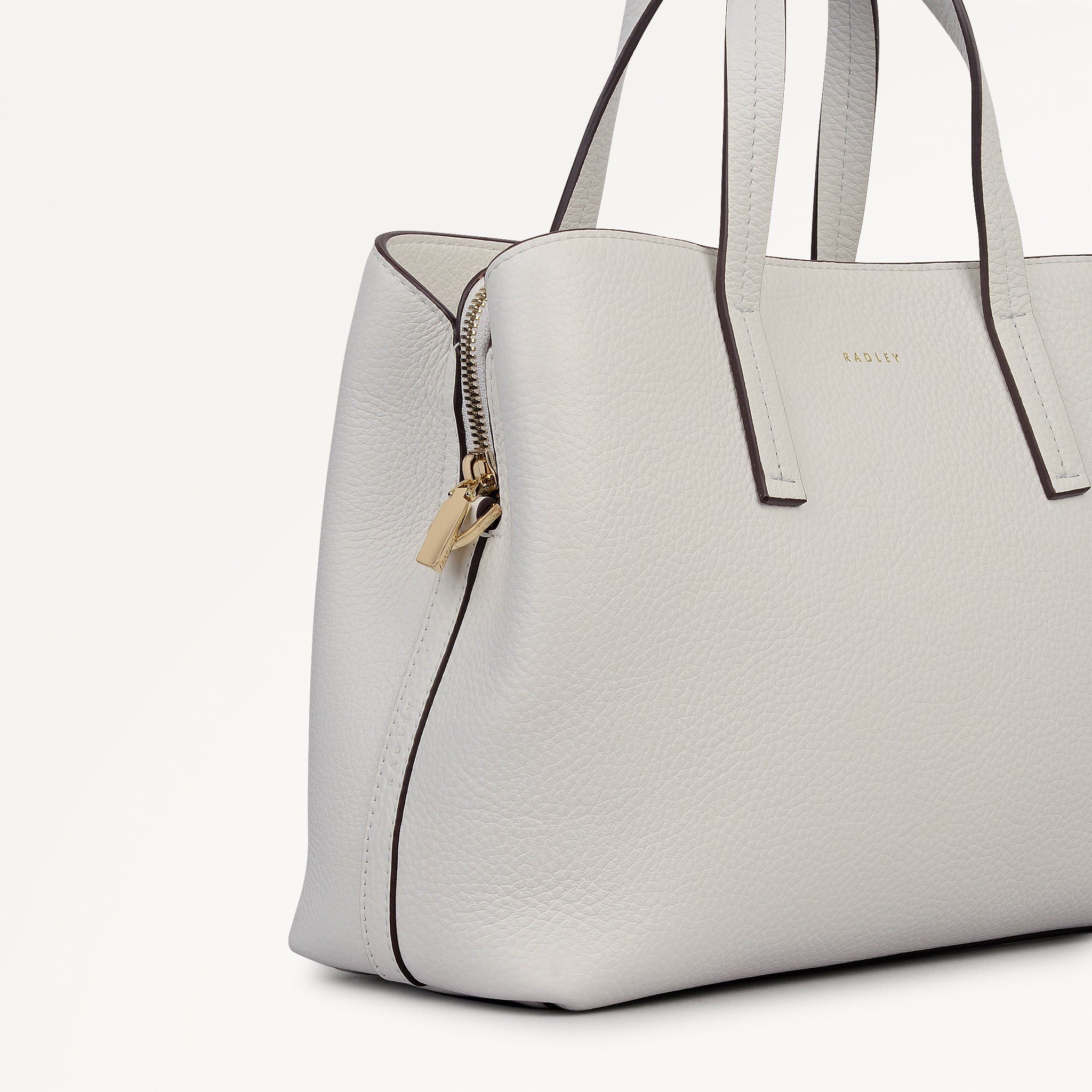 Chalk Medium Ziptop Grab Bag | Dukes Place SS26 | Radley London