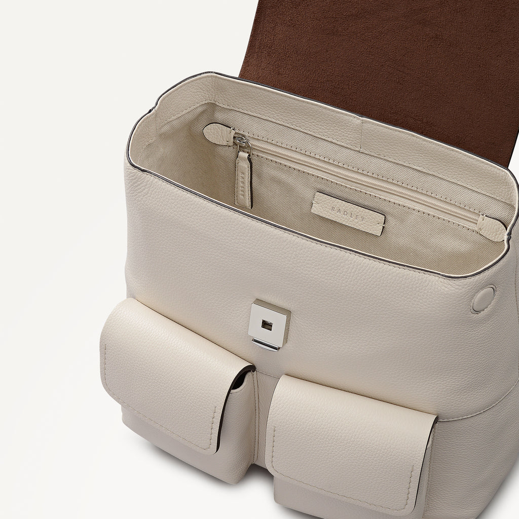 Burton Way Medium Flapover Backpack Salt - 113396