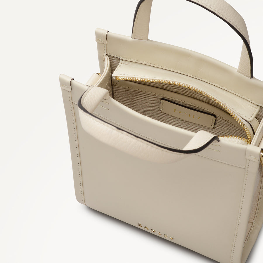 Alba Place Mini Ziptop Cross Body Salt - 113401