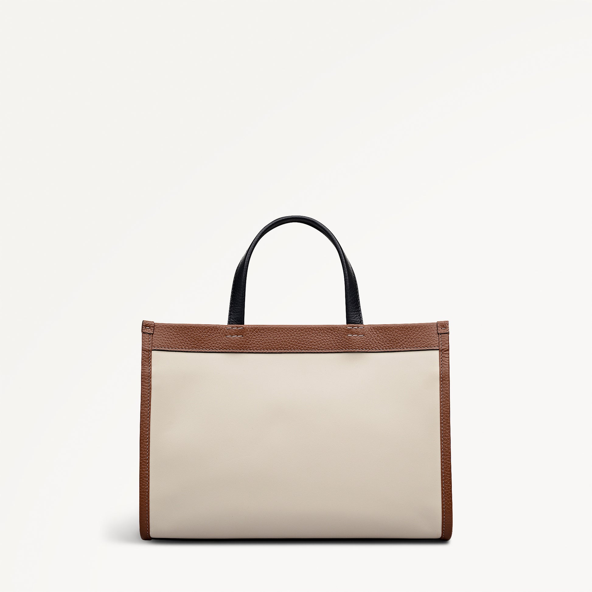 Alba Place - Colourblock Small Ziptop Grab Salt - 113404