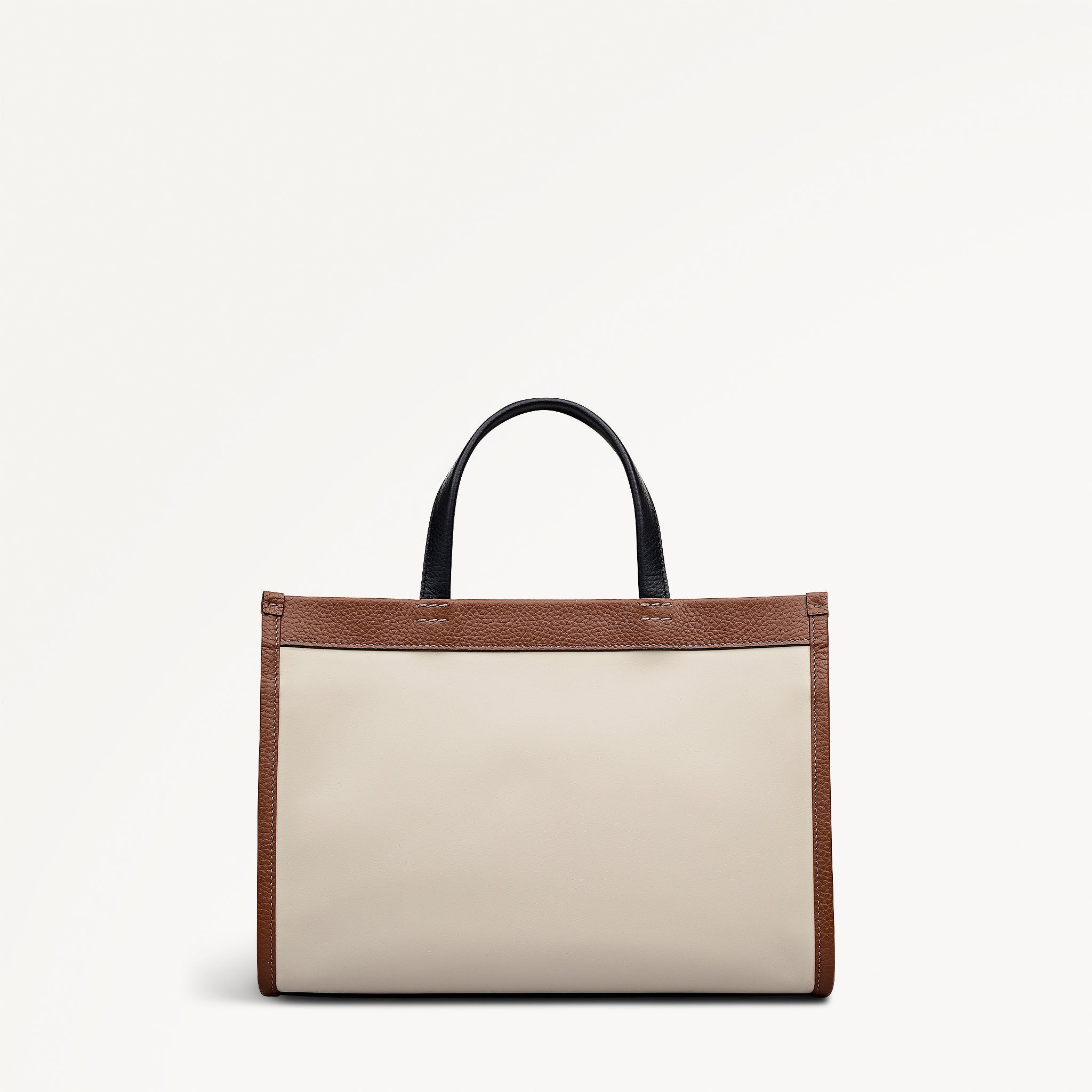 Alba Place - Colourblock Small Ziptop Grab Salt - 113404