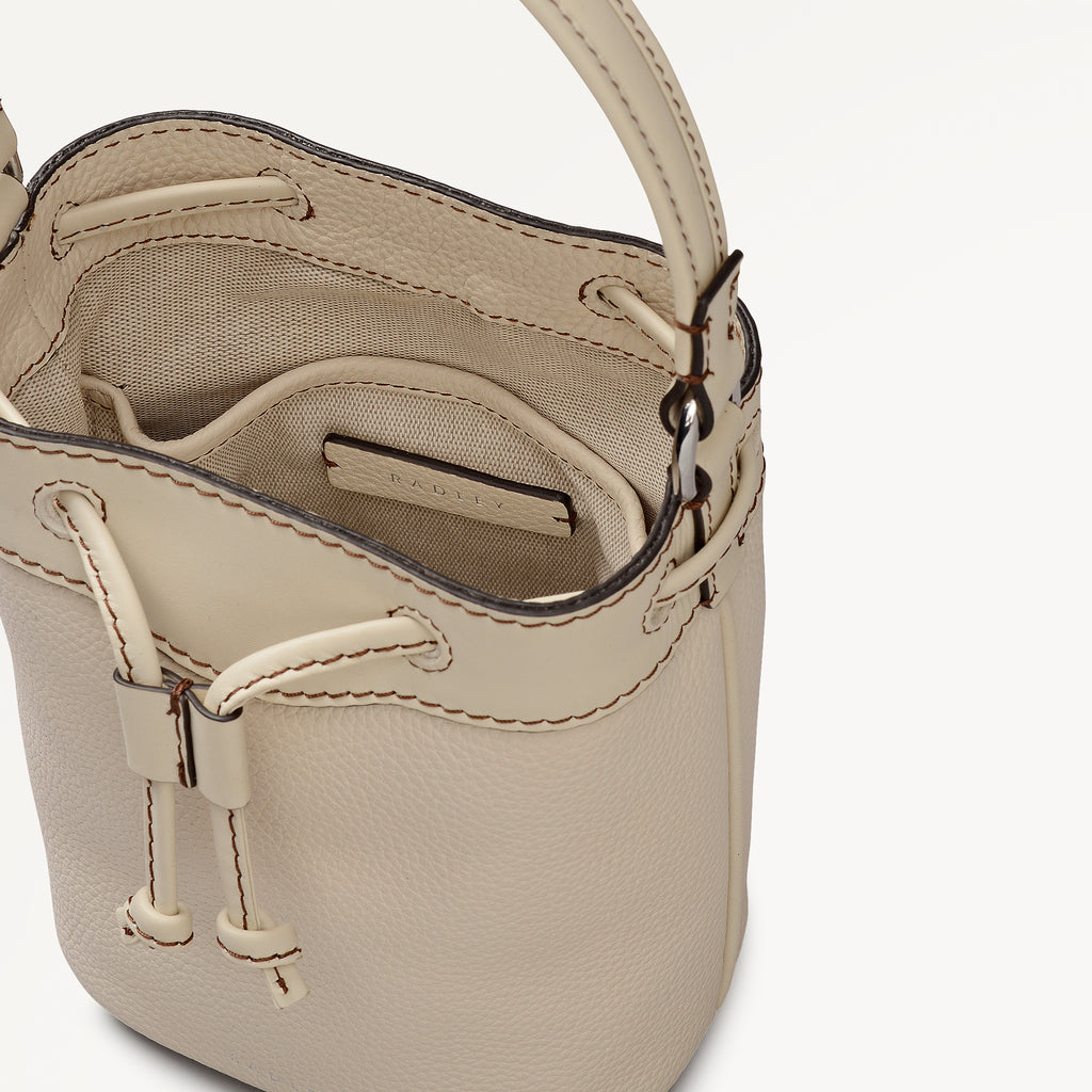 Albany Avenue Mini Drawstring Cross Body Salt - 113408