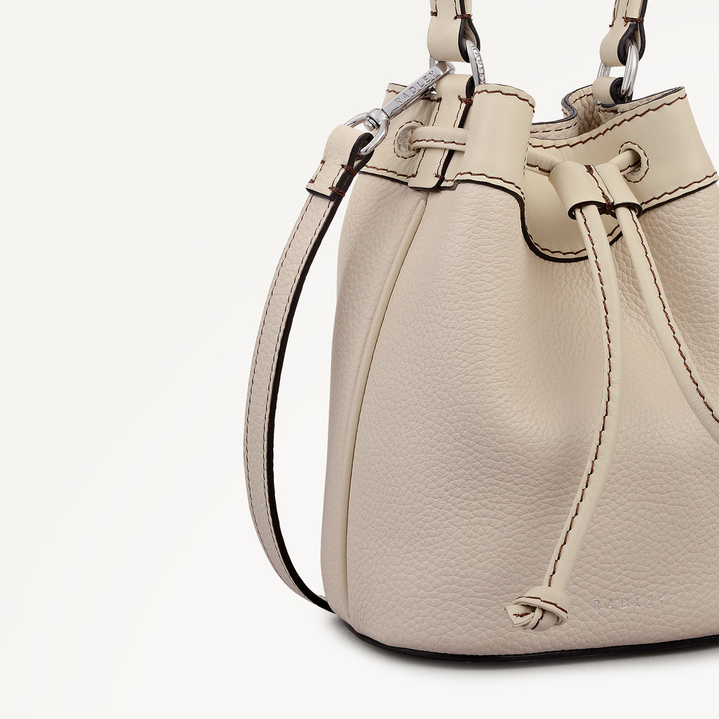 Albany Avenue Mini Drawstring Cross Body Salt - 113408