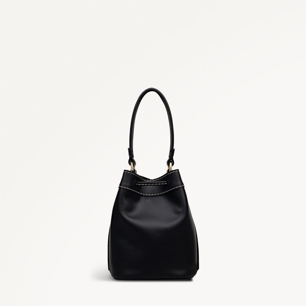 Albany Avenue Mini Drawstring Cross Body Black - 113411