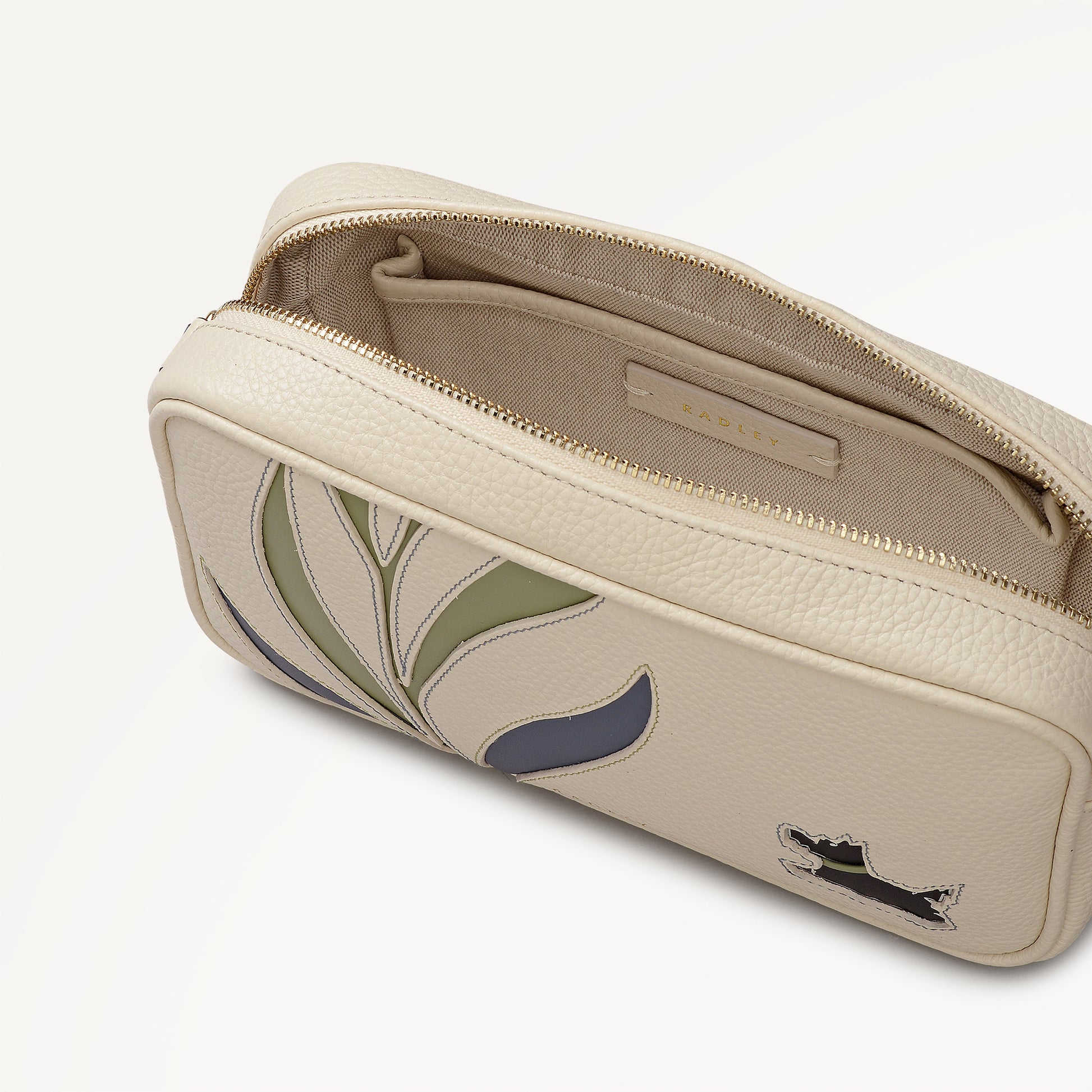 Among The Trees Small Ziptop Cross Body Salt - 113413