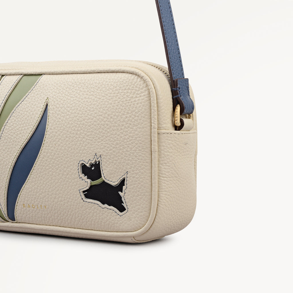 Among The Trees Small Ziptop Cross Body Salt - 113413