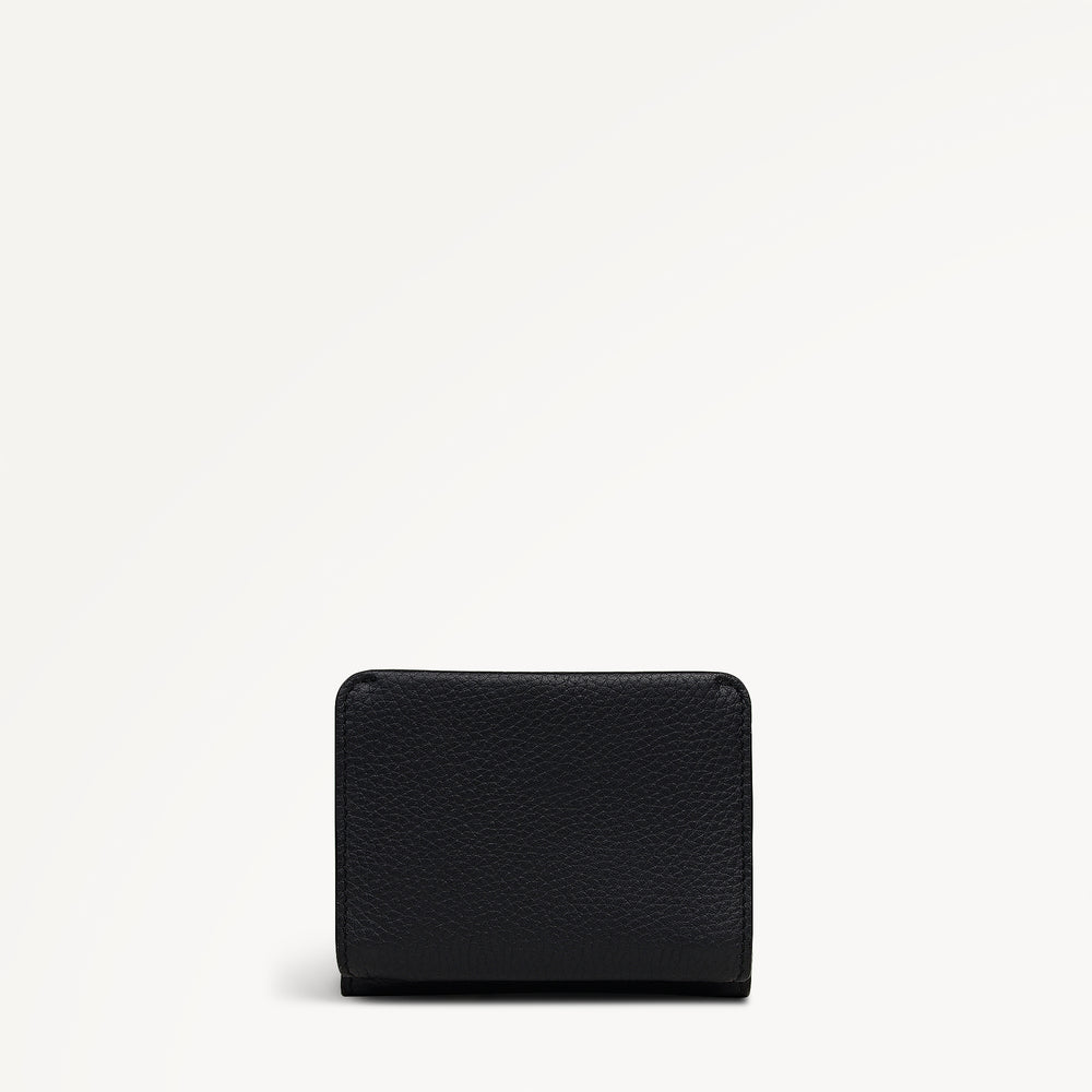 Alba Place Small Trifold Purse Black - 113414