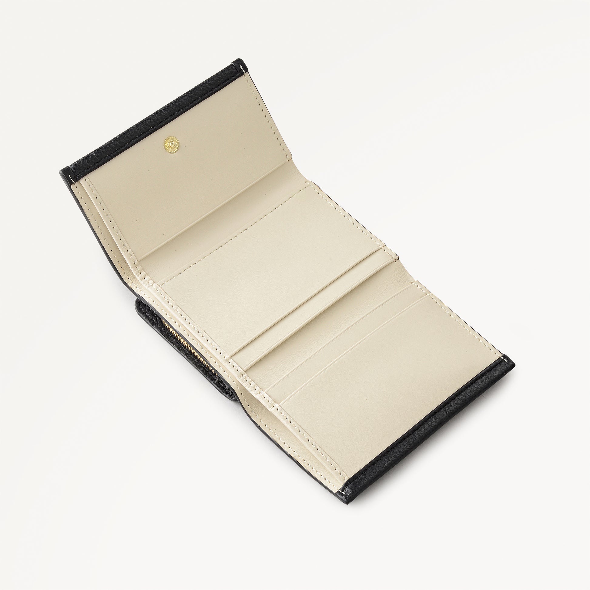 Alba Place Small Trifold Purse Black - 113414