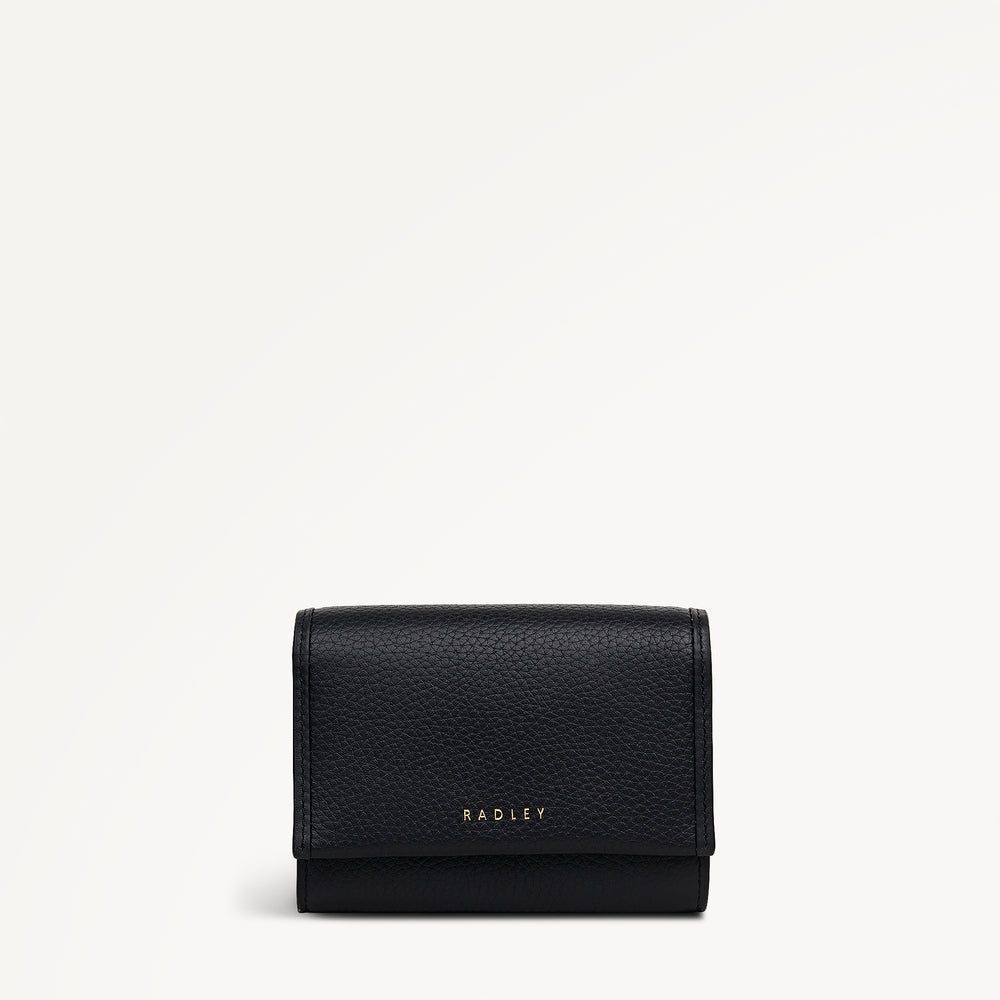 Alba Place Medium Flapover Purse Black - 113415
