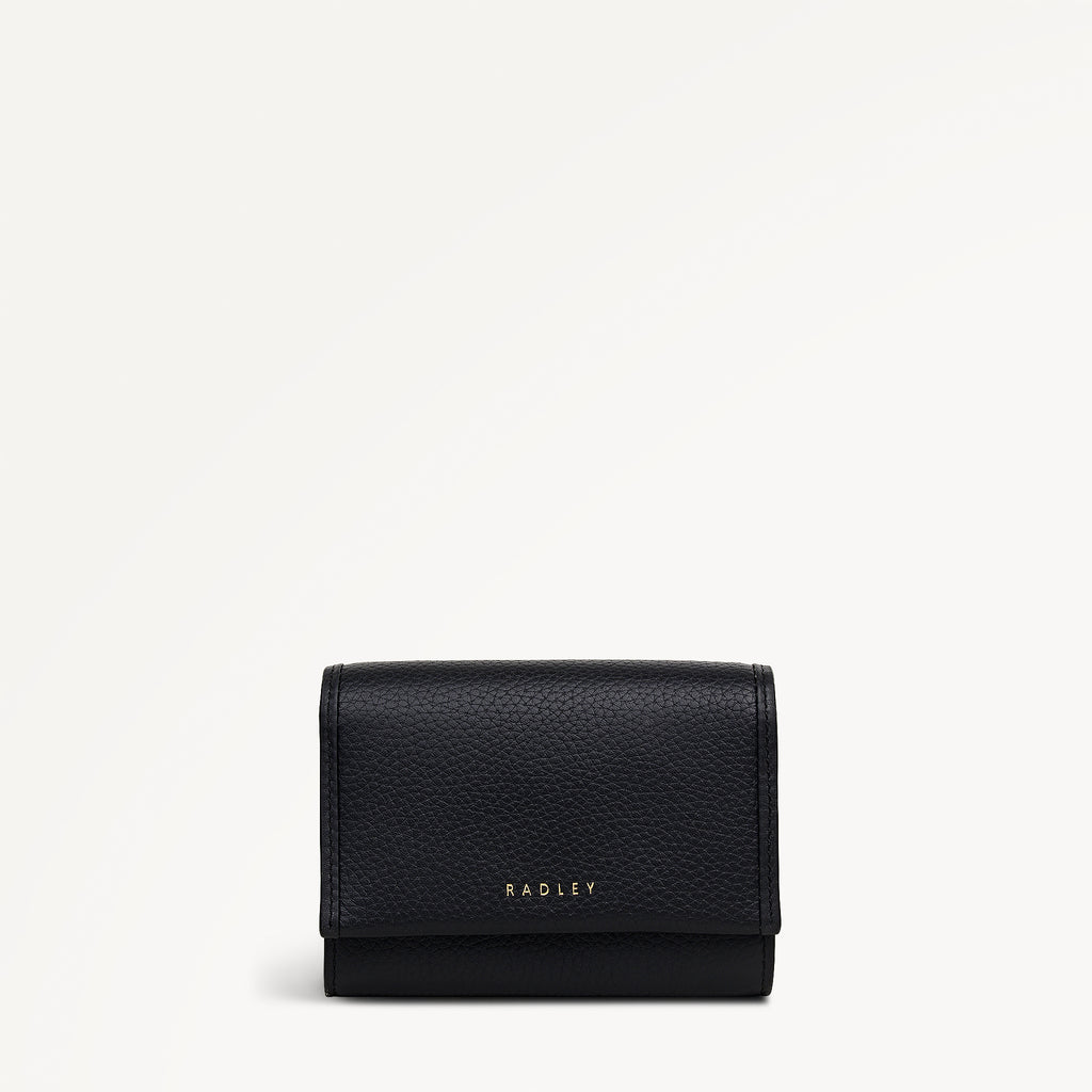 Alba Place Medium Flapover Purse Black - 113415