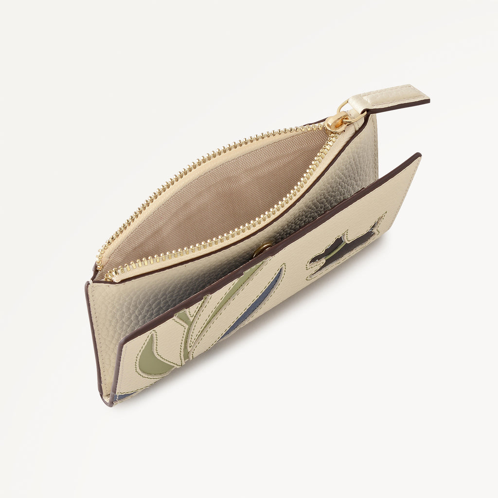 Among The Trees Medium Ziptop Purse Salt - 113430