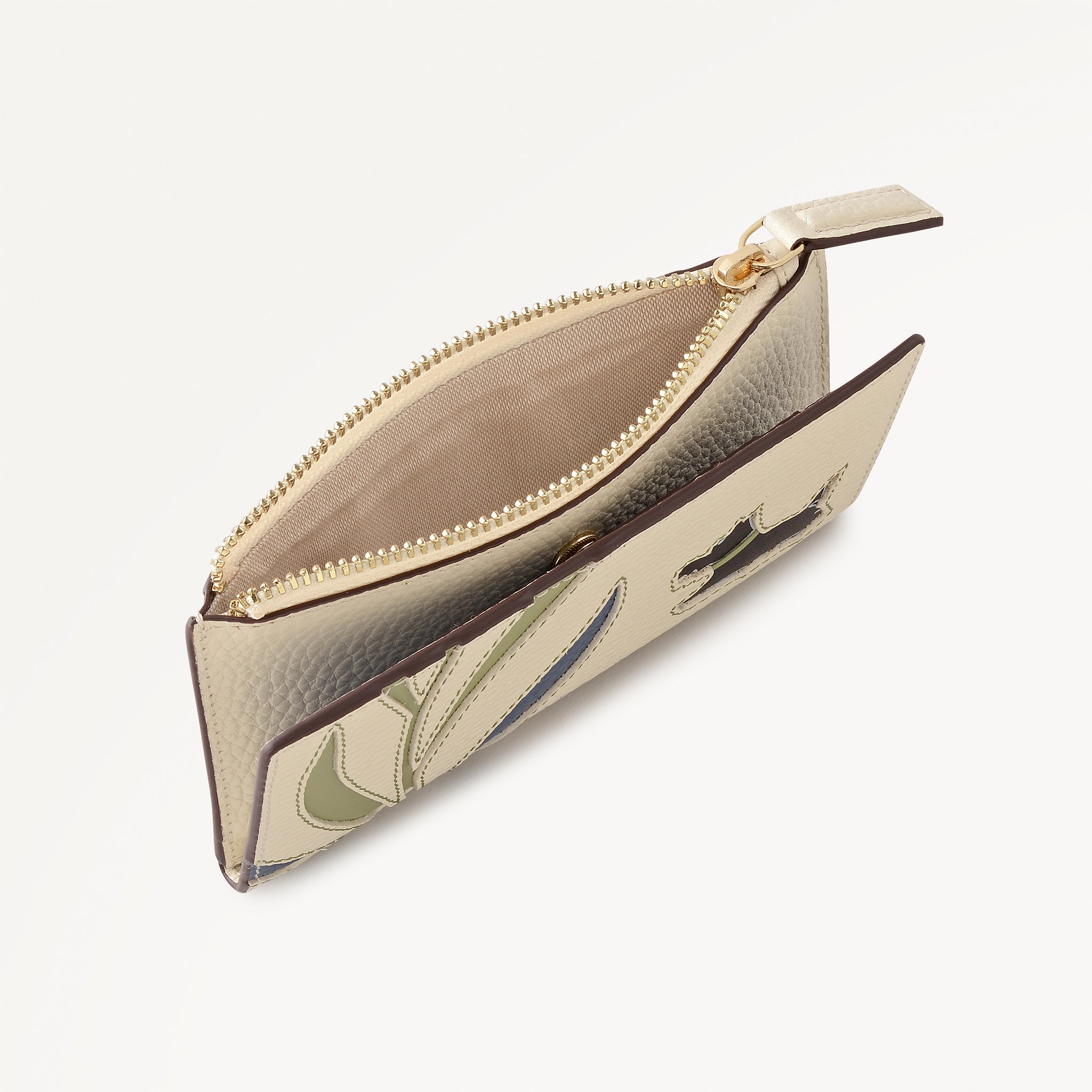 Among The Trees Medium Ziptop Purse Salt - 113430