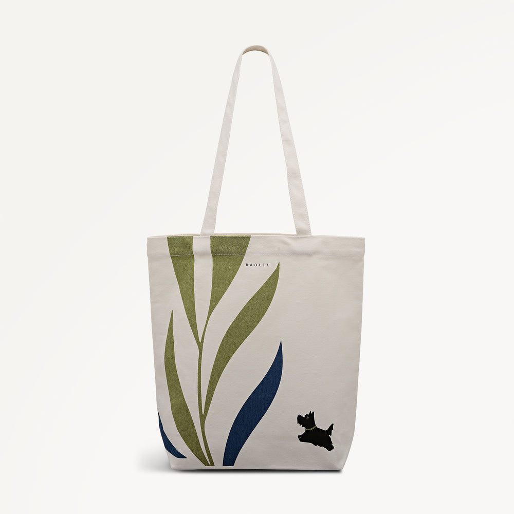 Among The Trees Medium Open Top Tote Natural - 113432