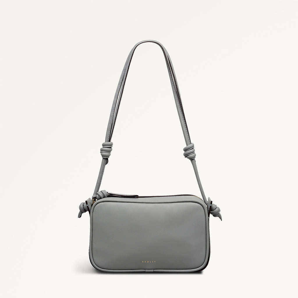 The Camden Small Ziptop Shoulder Steel - 113465