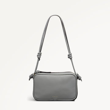 The Camden Small Ziptop Shoulder Steel - 113465