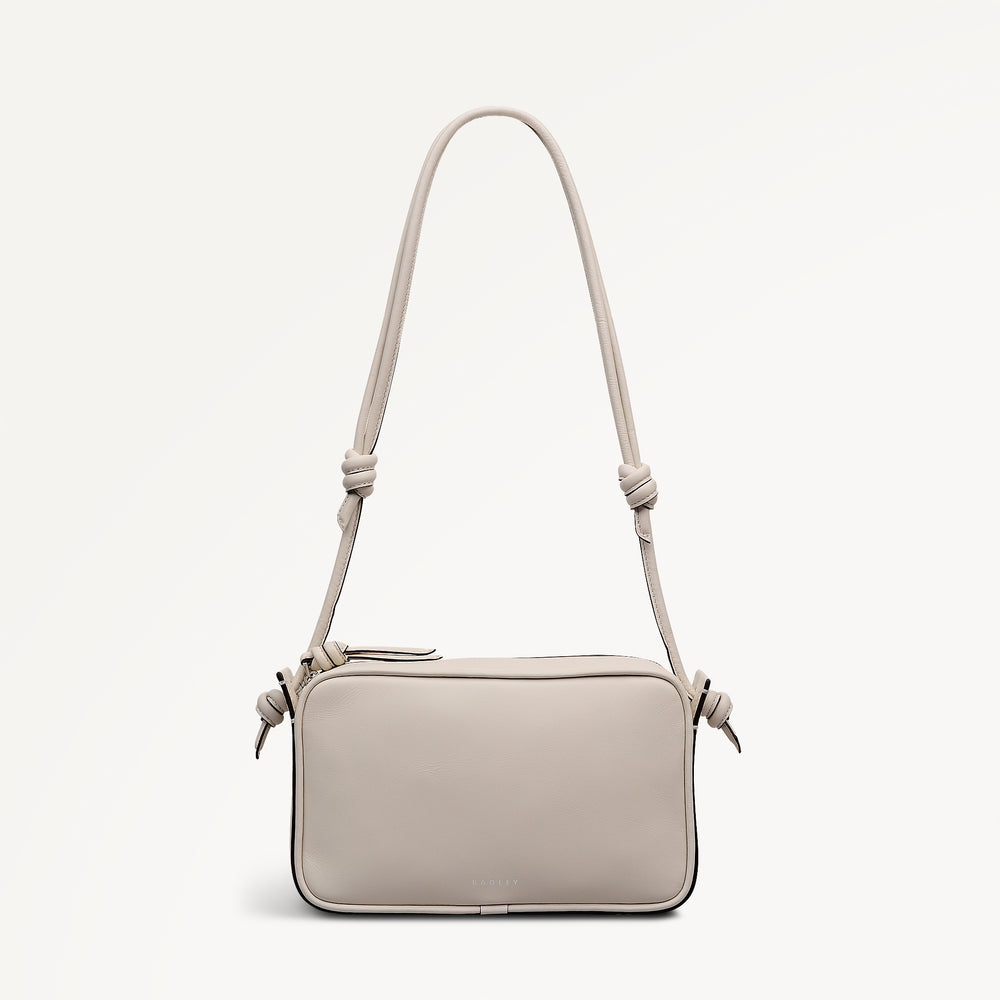The Camden Small Ziptop Shoulder Salt - 113466