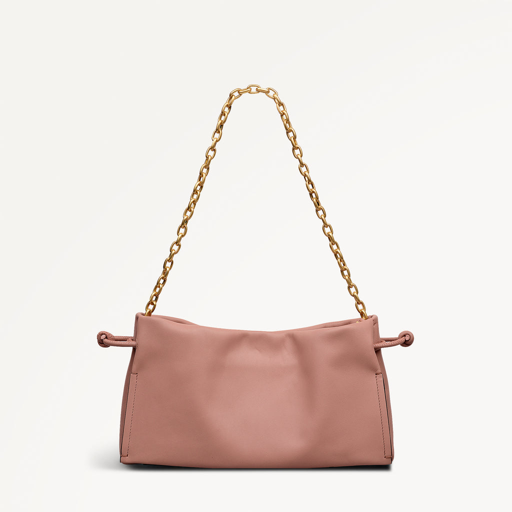 The Roxburgh Medium Chain Clutch Carnation - 113468