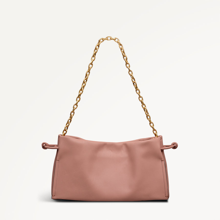 The Roxburgh Medium Chain Clutch Carnation - 113468