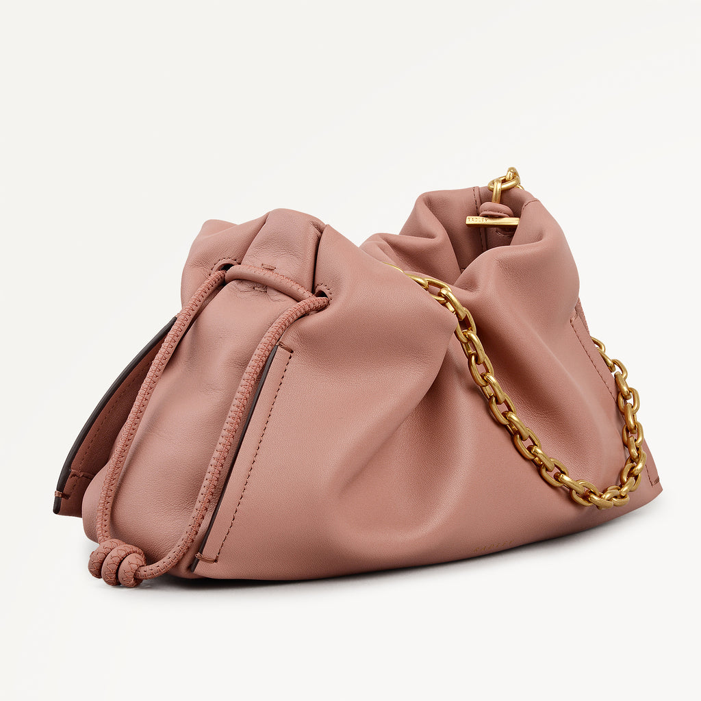 The Roxburgh Medium Chain Clutch Carnation - 113468