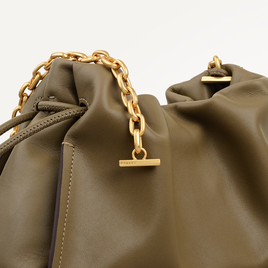 The Roxburgh Medium Chain Clutch Acorn - 113469