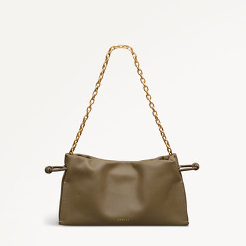 The Roxburgh Medium Chain Clutch Acorn - 113469