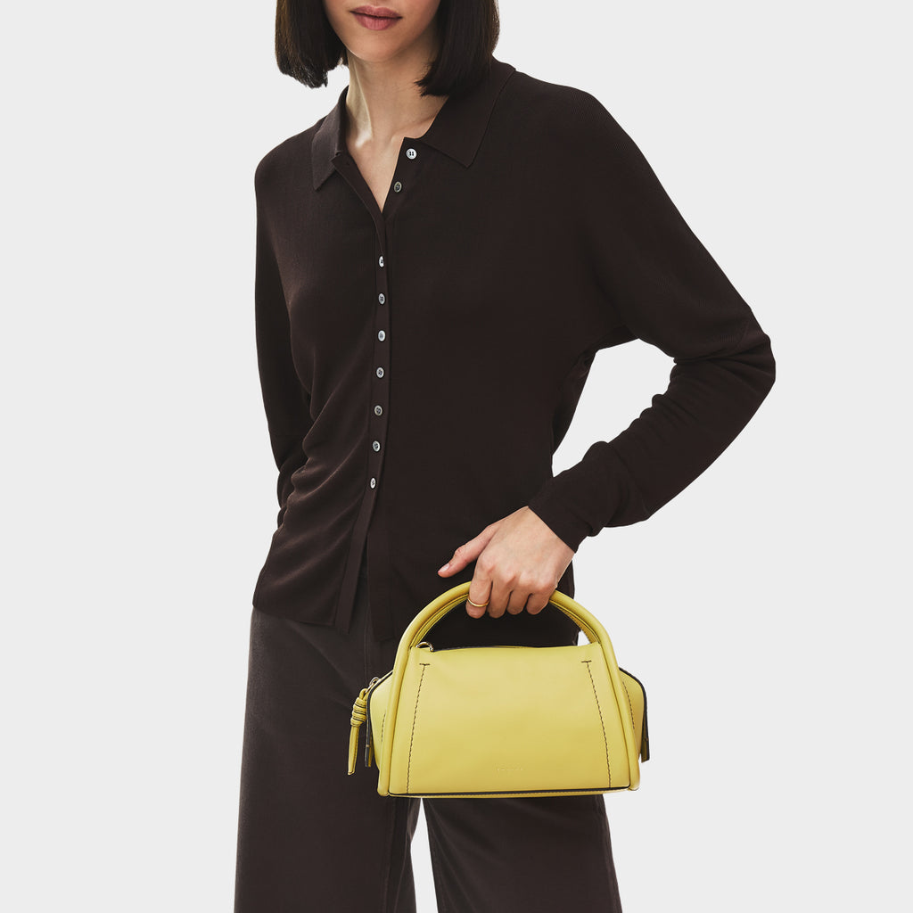 The Golborne Small Ziptop Grab Honeycomb - 113475