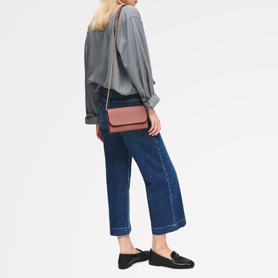 Lynton Road Wallet On Chain Carnation - 113480