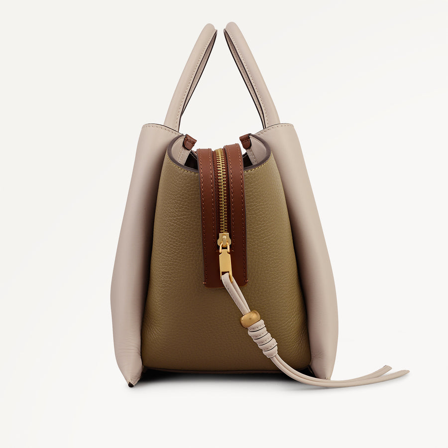 The Romilly Large Ziptop Grab Salt - 113489