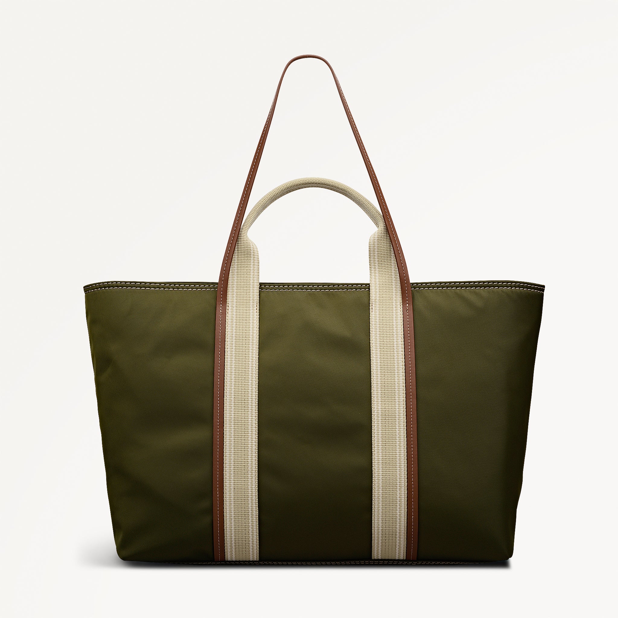Olive Green Large Ziptop Tote Bag | Halley Row SS26 | Radley London Olive Green Large Ziptop Tote Bag | Halley Row SS26 | Radley London