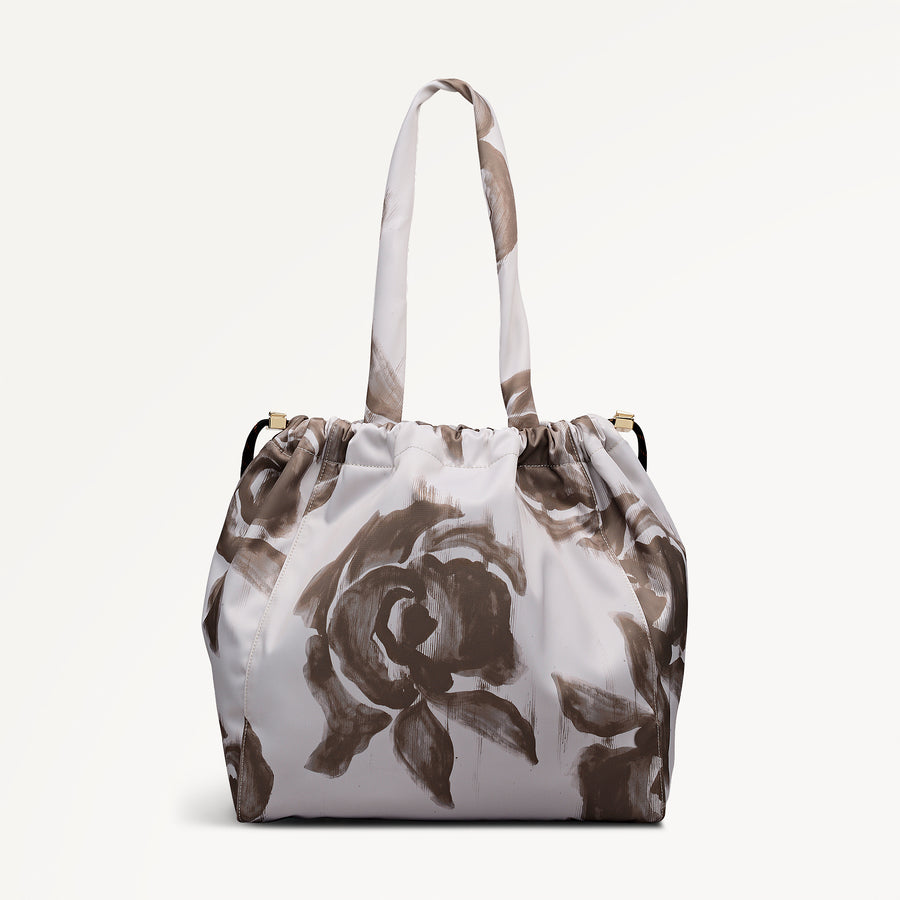 Eden Row - Floral Large Open Top Tote Salt - 113495