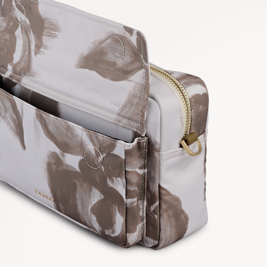 Eden Row - Floral Small Ziptop Cross Body Salt - 113496