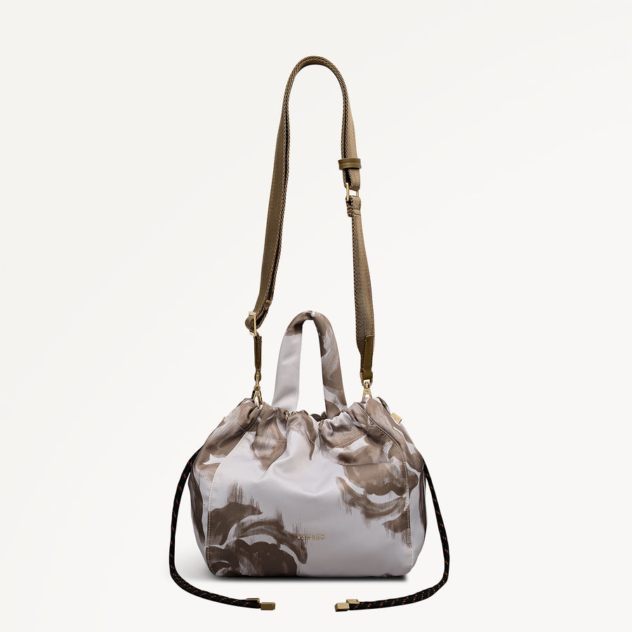 Eden Row - Floral Small Ziptop Grab Salt - 113497