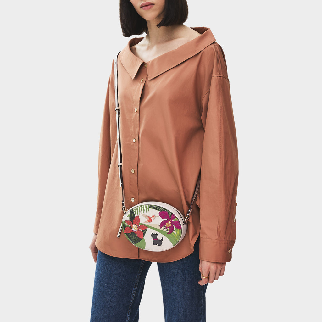 RHS Small Ziptop Cross Body Salt - 113499