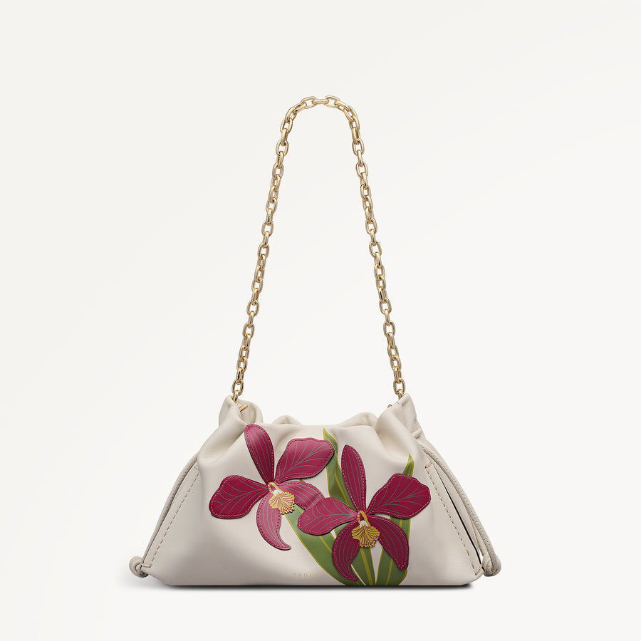 RHS Medium Drawstring Clutch Salt - 113500