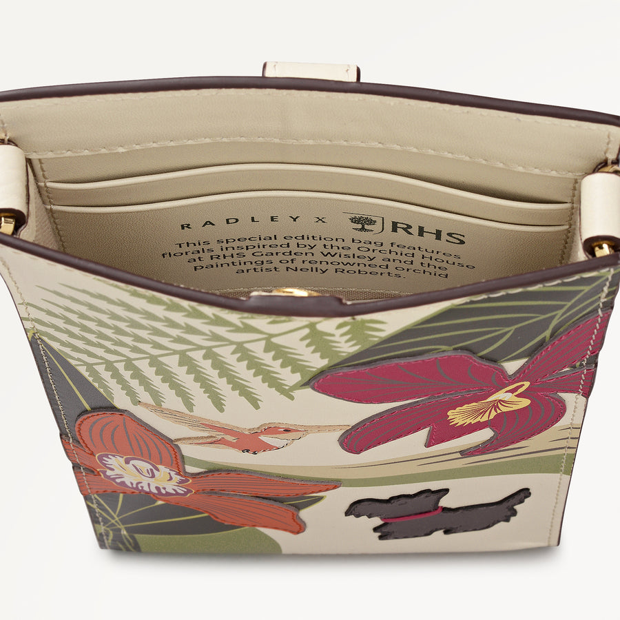 RHS Medium  Phone Cross Body Salt - 113501