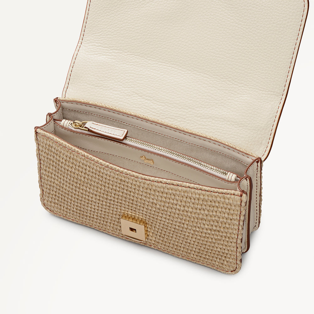 Spring Blooms Medium Flapover Cross Body Salt - 113503