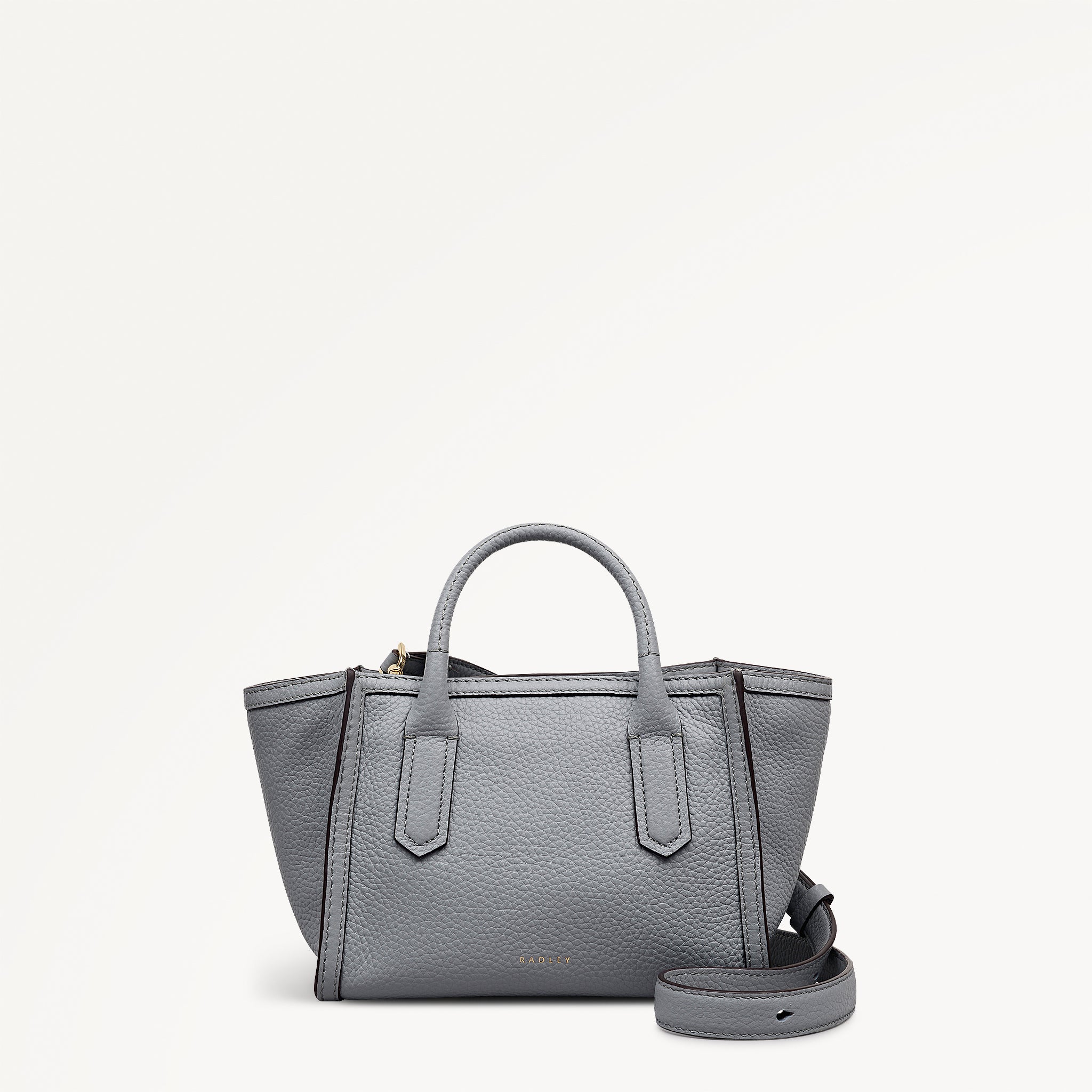 Steel Small Ziptop Grab Bag | The Amelie SS26 | Radley London