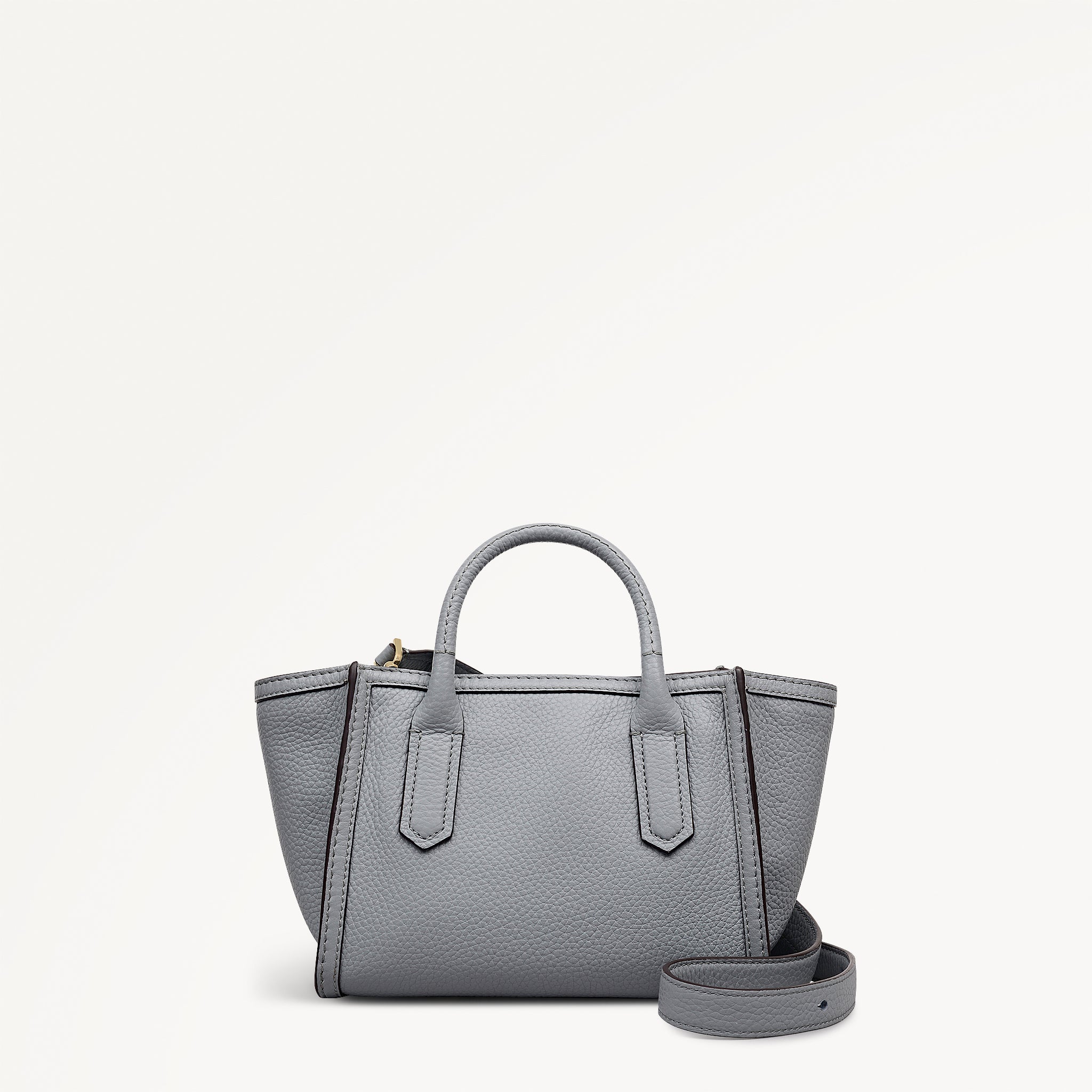 Steel Small Ziptop Grab Bag | The Amelie SS26 | Radley London