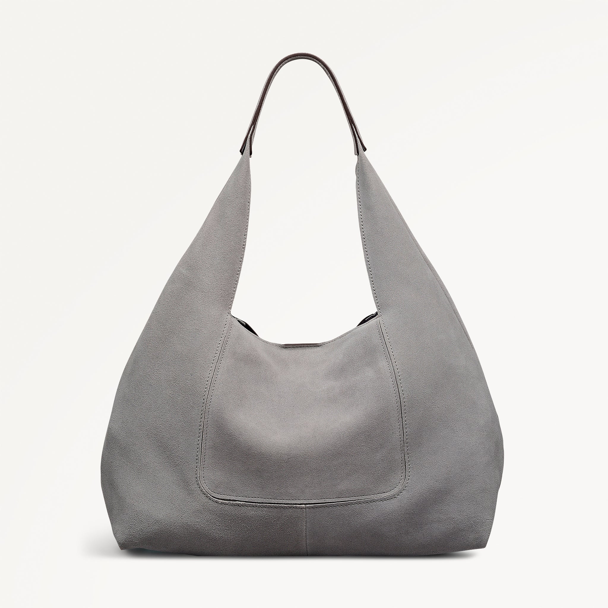 The Maudie Large Open Top Shoulder Steel - 113516