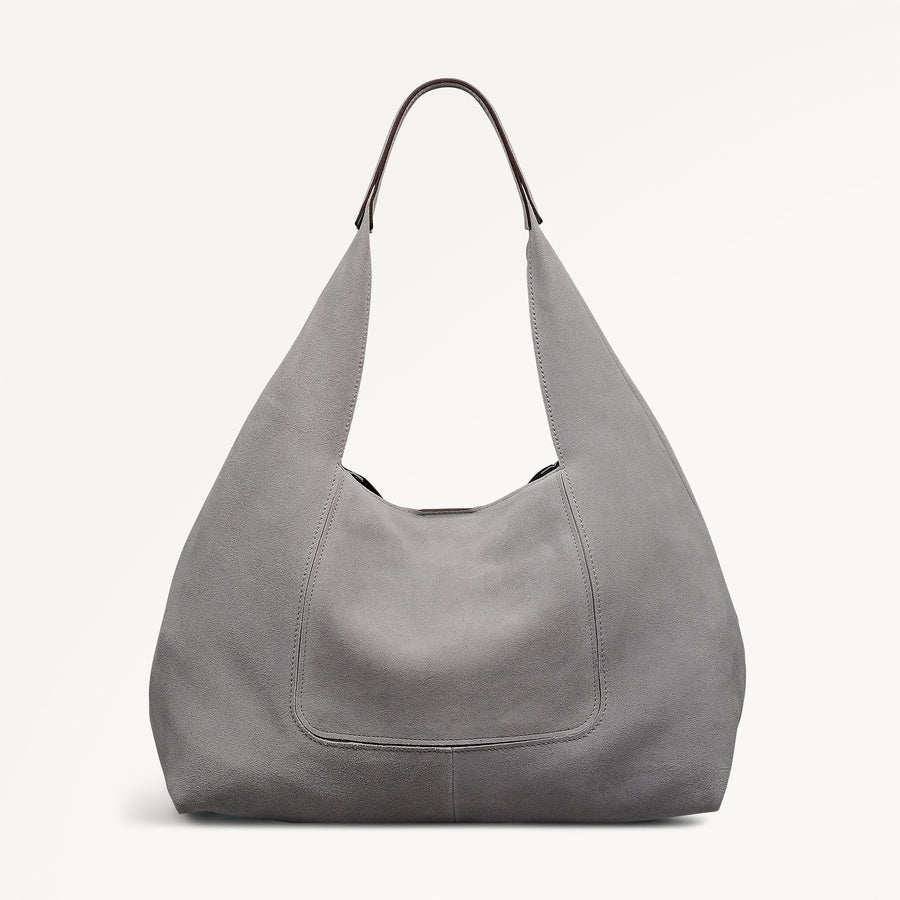 The Maudie Large Open Top Shoulder Steel - 113516