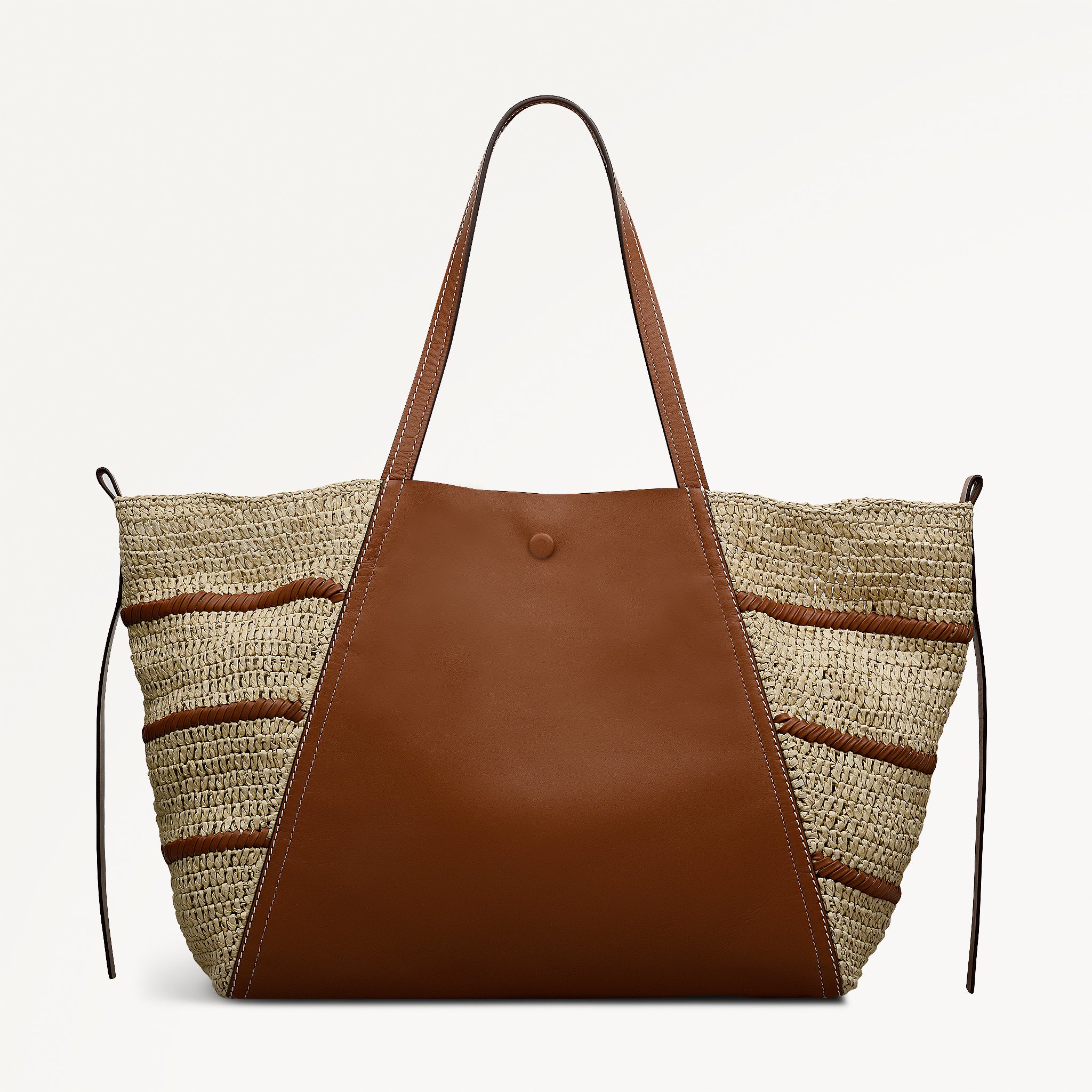 Natural Extra Large Open Top Tote Bag | The Delphine SS26 | Radley