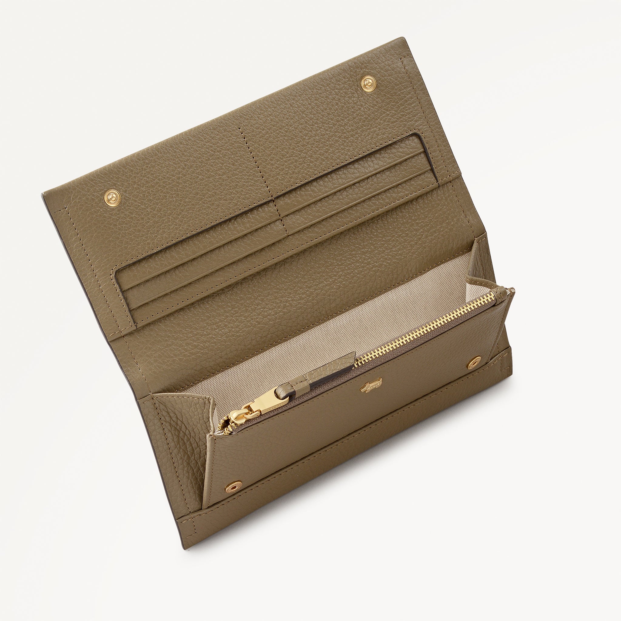 Oak Street - Stitch Large Flapover Purse Acorn - 113529