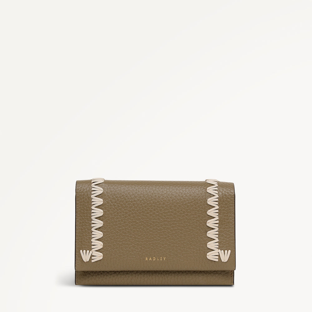 Oak Street - Stitch Medium Flapover Purse - RSF15001