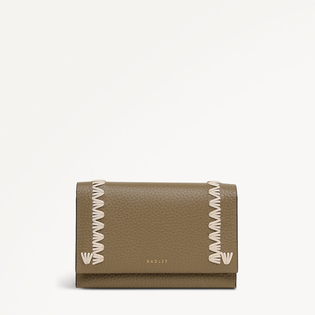 Oak Street - Stitch Medium Flapover Purse Acorn - 113530