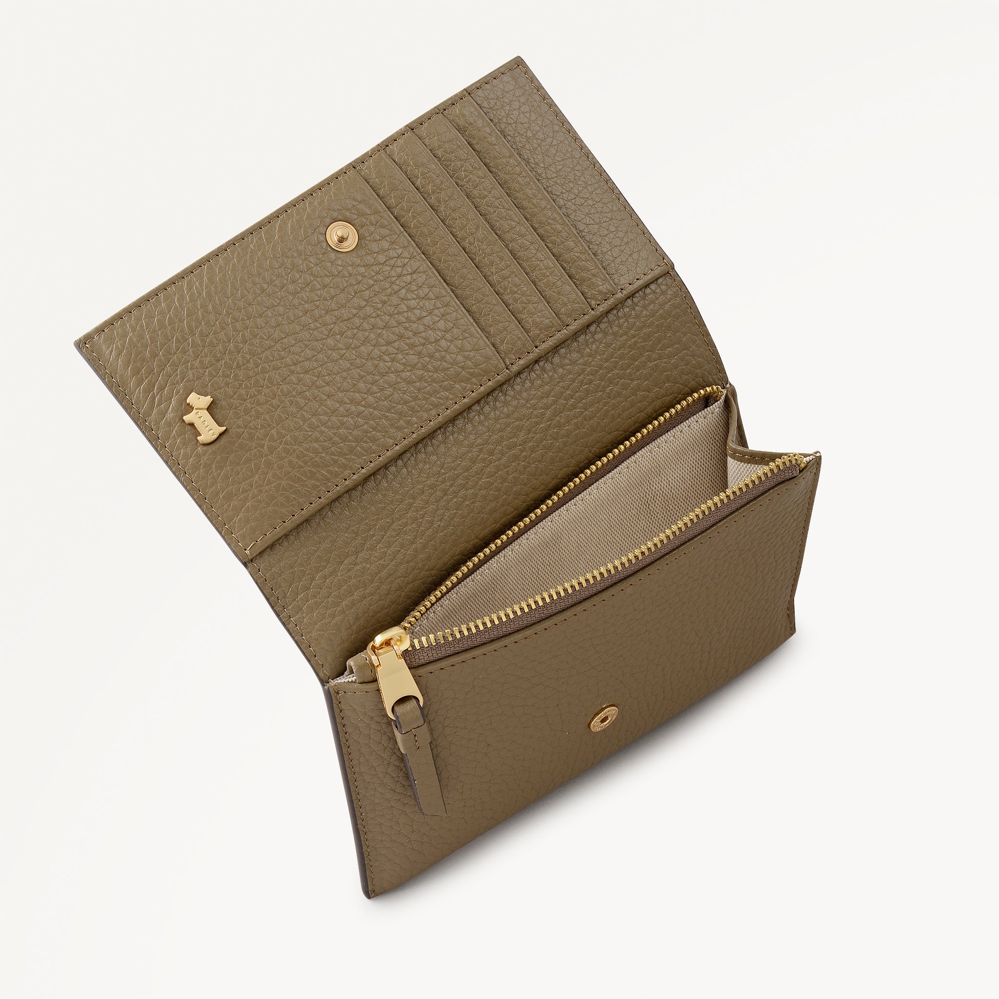 Oak Street - Stitch Medium Flapover Purse Acorn - 113530