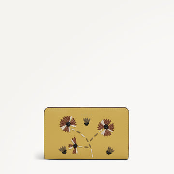 Picton Place - Floral Medium Bifold Purse Honeycomb - 113533