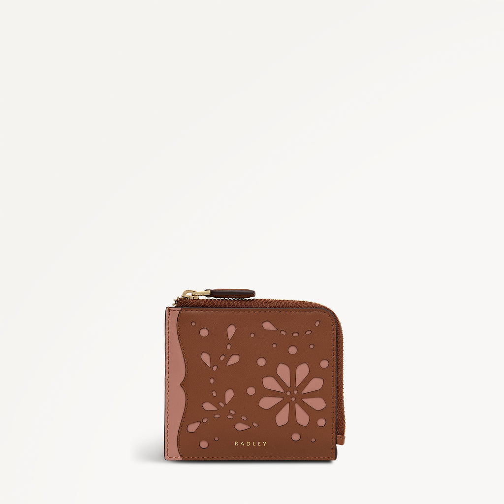 Chilworth Street - Cut Out Medium Zip Around Purse Carnation - 113537